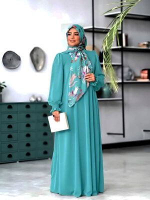 حسنا - الیزه آبی پاستیلی تیره