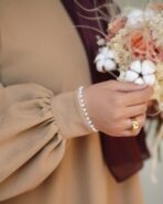 مانتو عبایی درسا الیزه نسکافه ای تیره